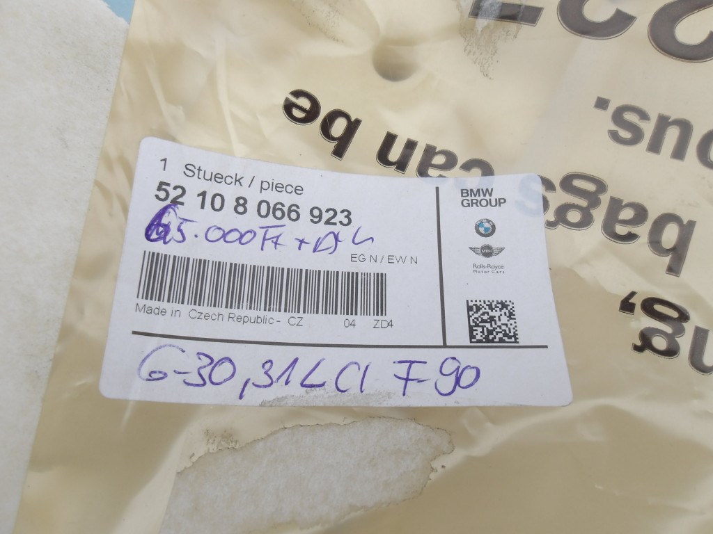 [GYÁRI ÚJ] BMW  ELSŐ ÜLÉS BELSŐ SZIVACS | 5-ÖS G30 LCI G31 LCI / M5 F90 +LCI | 52 10 8066923 3. kép